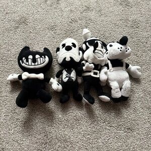 All Authentic Bendy And The Ink Machine Plushies